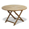 Lymington Round Folding Garden Table