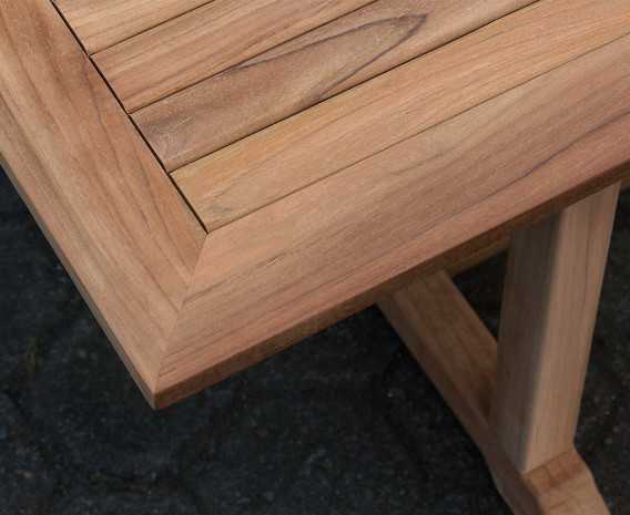 Winchester Teak Patio Dining Table - 1.8m x 0.9m
