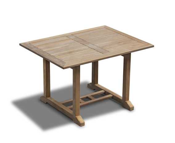 Winchester Teak Outdoor Dining Table - 1.2m x 0.9m
