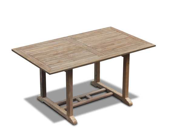 Winchester Teak Outdoor Dining Table - 1.5m x 0.9m