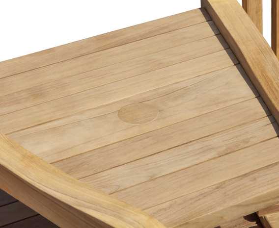 Chartwell Teak Garden Companion Seat