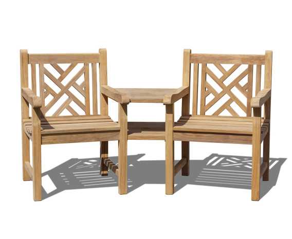 Chartwell Teak Garden Companion Seat