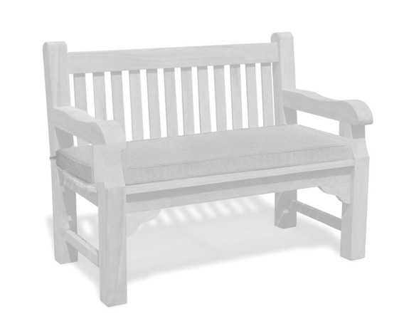 2 Seater Garden Bench Cushion - 1.2m/4ft - Navy Blue
