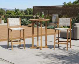 Rinca Woven Bar Chair Set