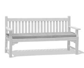4 Seater Outdoor Bench Cushion - 1.8m/6ft