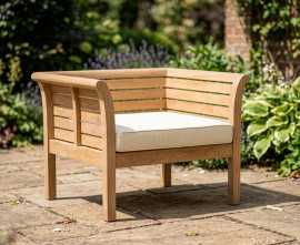Mustique Teak Daybed Chair