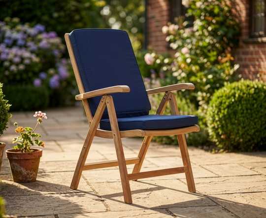 Tewkesbury Teak Outdoor Recliner Chair