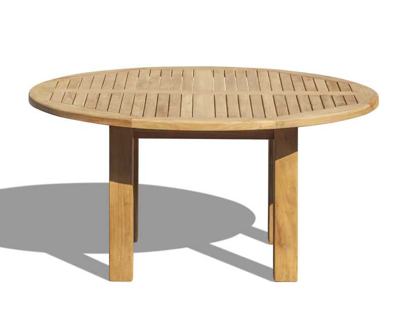 Orion Teak Circular Garden Table - 1.5m