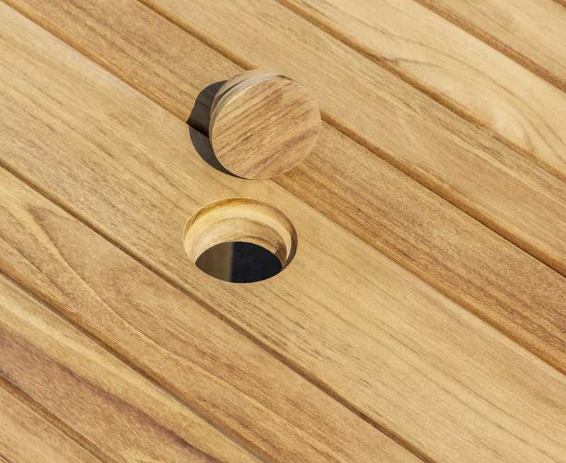 Hampton 80cm Square Table