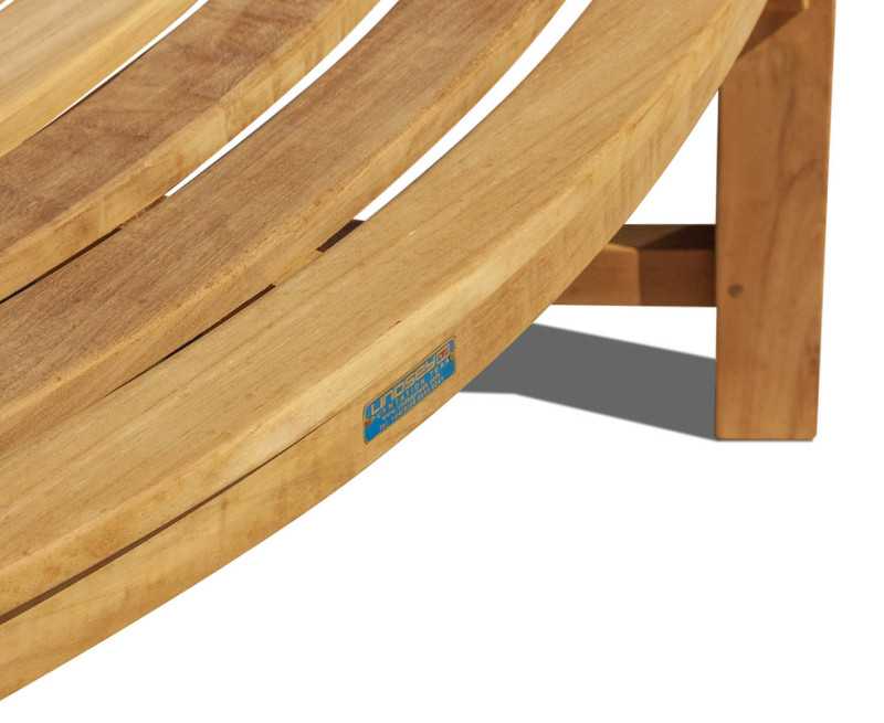 Cosmos Teak Circular Tree Bench Seat - 2.2m