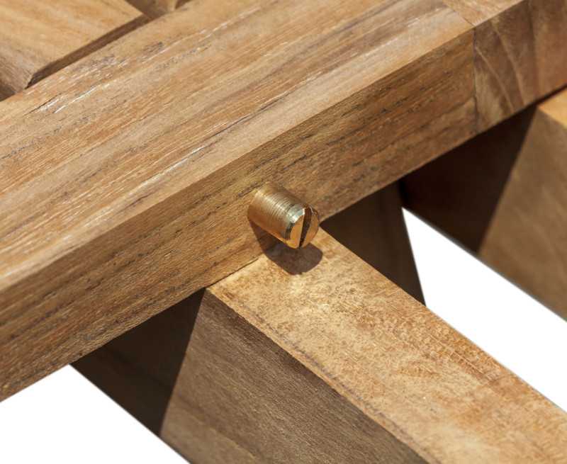 Palma Folding Picnic Table, Square - 70cm