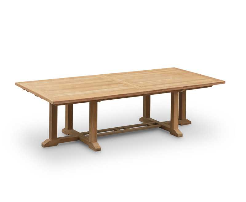 Winchester Teak Rectangular Dining Table - 1.2 x 2.6m