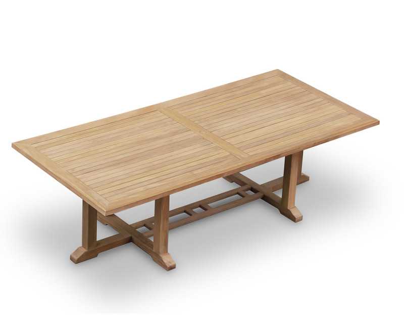 Winchester Teak Rectangular Dining Table - 1.2 x 2.6m