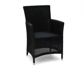 Verona Rattan Garden Armchair, Loom Weave