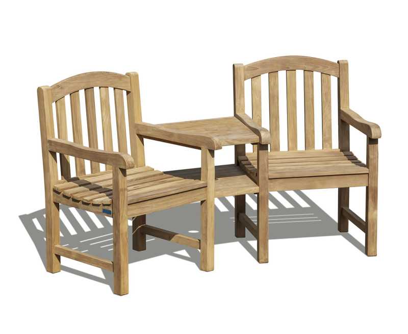 Gloucester Teak Garden Companion Seat