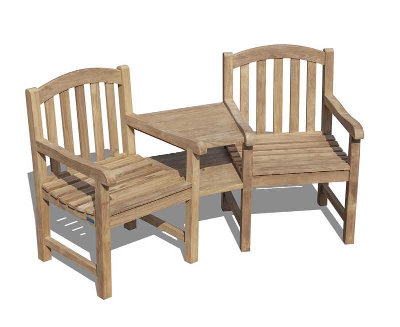 Gloucester Teak Garden Companion Seat