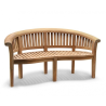 Teak Banana Bench