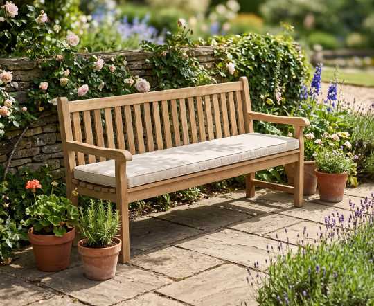 York 4 Seater Garden Bench - 1.8m