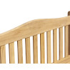 Close up of top rail