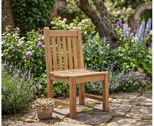York Teak Garden Dining Chair