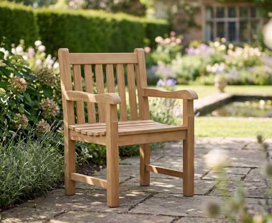York Teak Garden Armchair