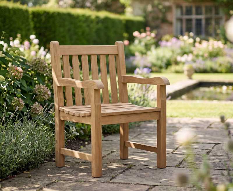 York Teak Garden Armchair