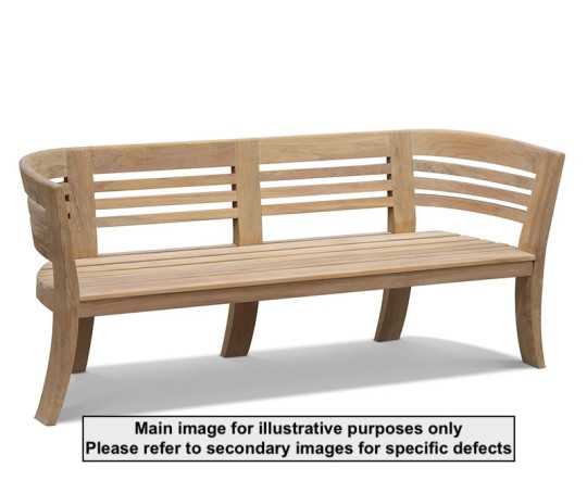 Bloomsbury 4 Seater Teak Bench - Used: Good