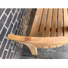 Bloomsbury 4 Seater Teak Bench - Used: Good
