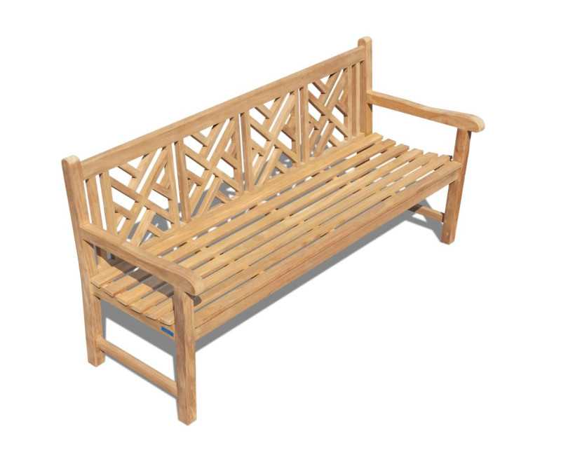 Chartwell 4 Seater Teak Garden Bench