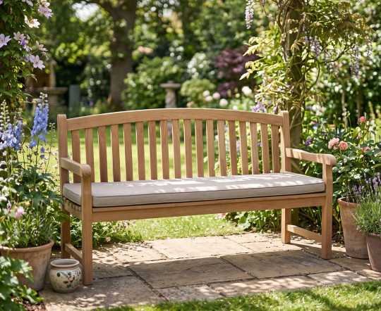 Gloucester Teak 4 Seater Garden Bench - 1.8m
