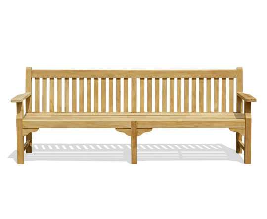 Turners 2.4m Teak Outdoor Bench
