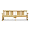 Turners 2.4m Teak Outdoor Bench
