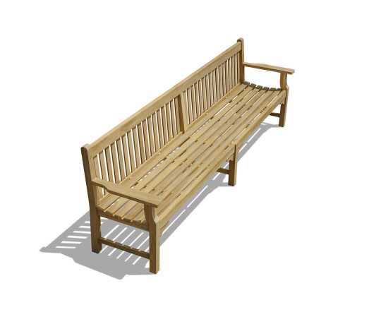Turners 6 Seater Outdoor Bench