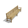 Turners 6 Seater Outdoor Bench