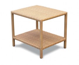 Verona Rattan Garden Side Table