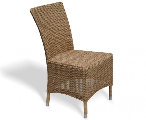 Riviera Rattan Garden Chair, Wicker Patio Chair, Loom weave
