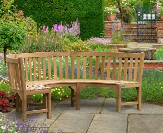 Semi Circle Bench