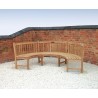 Curved Garden Bench