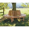 Teak Circular Tree Seat Bench - 2.2m