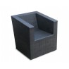 Azure Wicker Outdoor Armchair