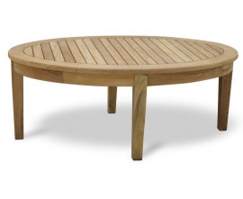 Outdoor Teak Oval Coffee Table