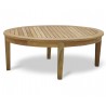 Outdoor Teak Oval Coffee Table