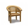 Outdoor Teak Banana Chair