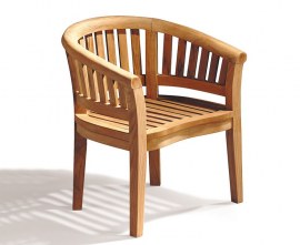 Banana Teak Armchairs