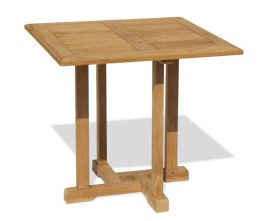 Small Square Teak Garden Dining Table