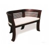 Kensington 2 Seater Bench Cushion, Indoor Bench Cushion