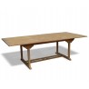 Dorset Teak Extendable Outdoor Dining Table - 1.8 - 2.4m