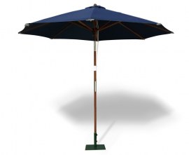 Octagonal 2.5m Patio Parasol - FSC Eucalyptus Hardwood Parasol