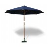 Octagonal 2.5m Patio Parasol - FSC Eucalyptus Hardwood Parasol