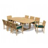 Oxburgh Teak Extendable Dining Set